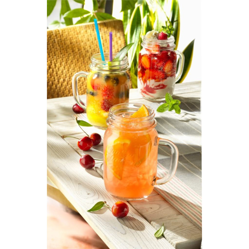 Буркан с дръжка Bormioli Rocco Quattro Stagioni 415ml - 1 брой