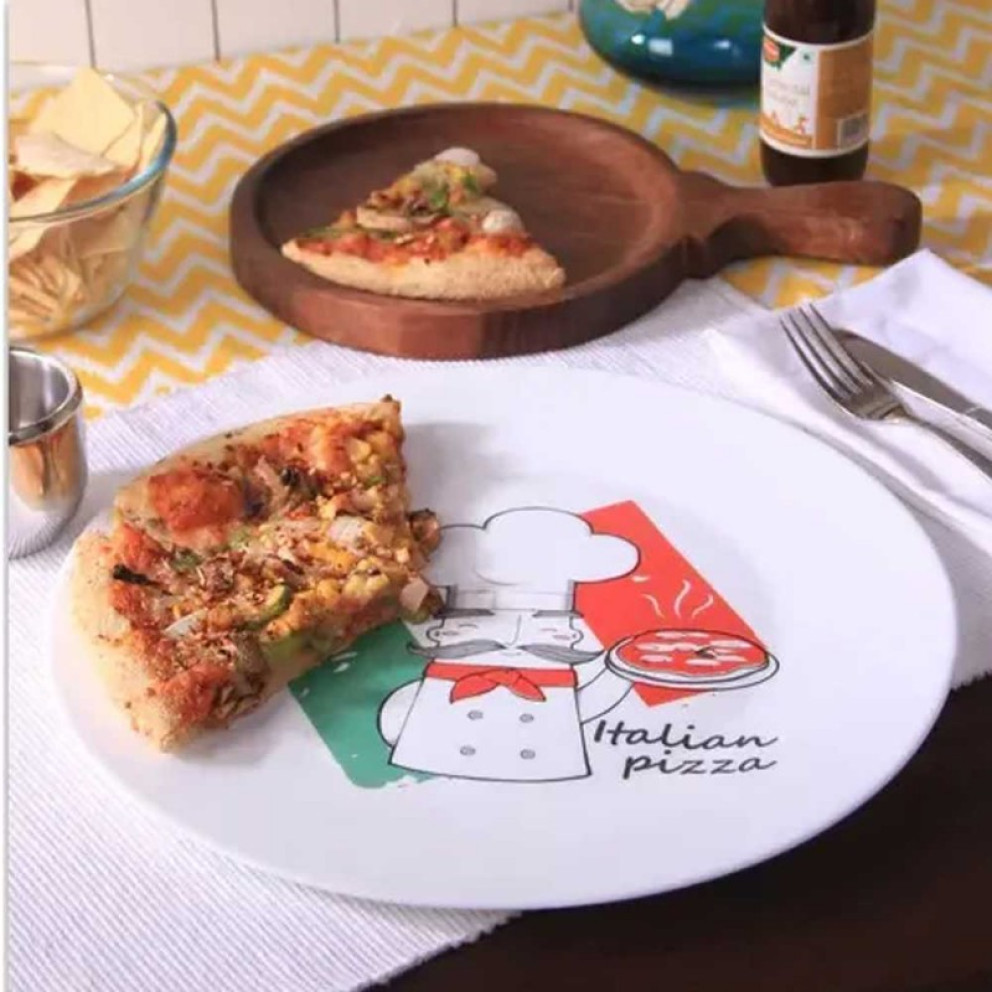 Чиния за пица 33см - 1 брой - Bormioli Rocco Ronda Pizzachef