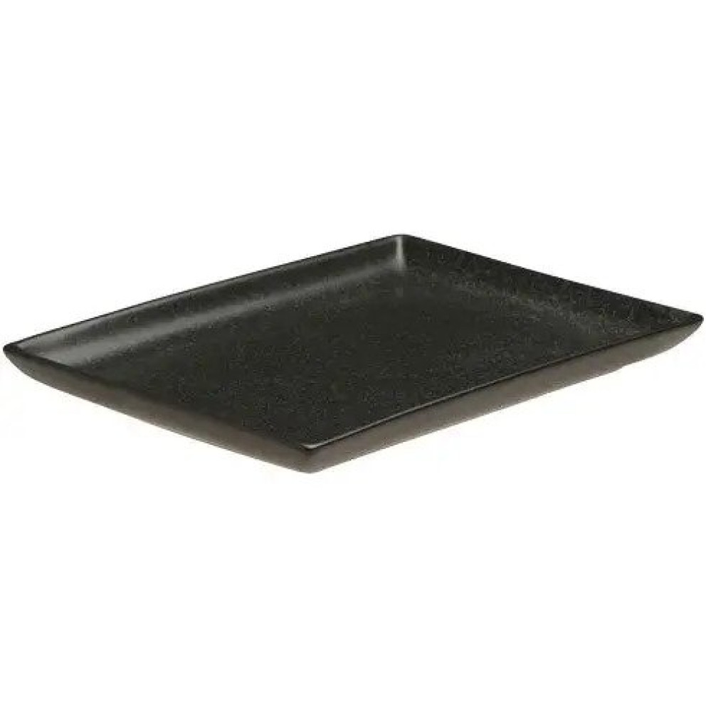 Плато 18см х 13см - черно - Porland Seasons Black - 1 брой