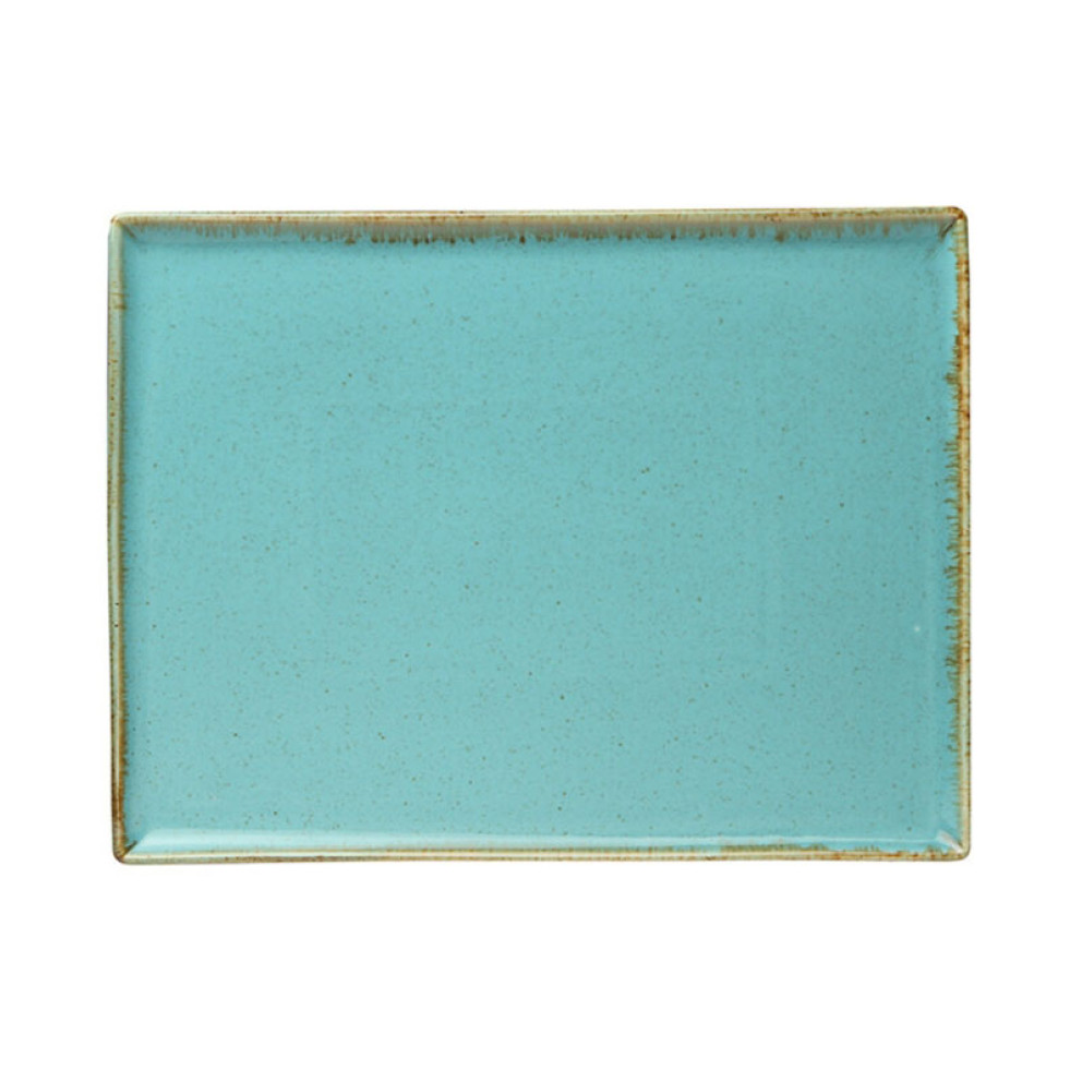 Плато 18см х 13см - тюркоаз - Porland Seasons Turquoise - 1 брой