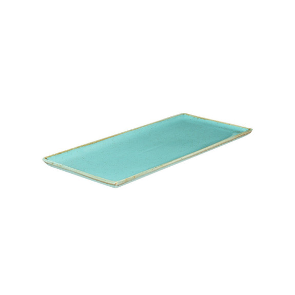Плато 35см х 16см - тюркоаз - Porland Seasons Turquoise - 1 брой
