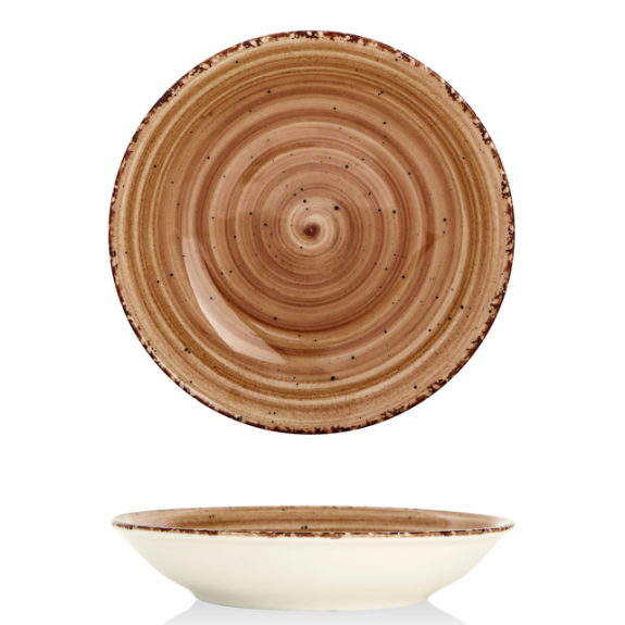 Чиния 20см дълбока - Gural Brown Bone - 1 брой