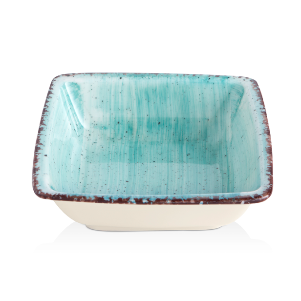 Квадратна купа 15x15см - Gural Turquoise - 1 брой
