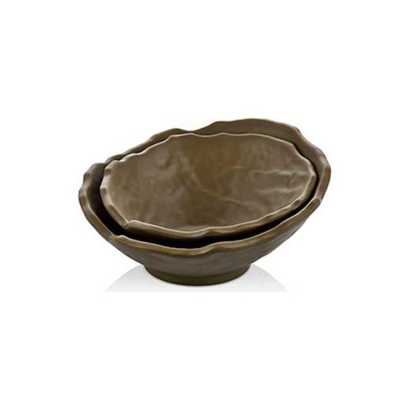 TERRA-Купа 1100ml 27.5x28.2xh11.5cm ТЪМНО ЗЕЛЕНО