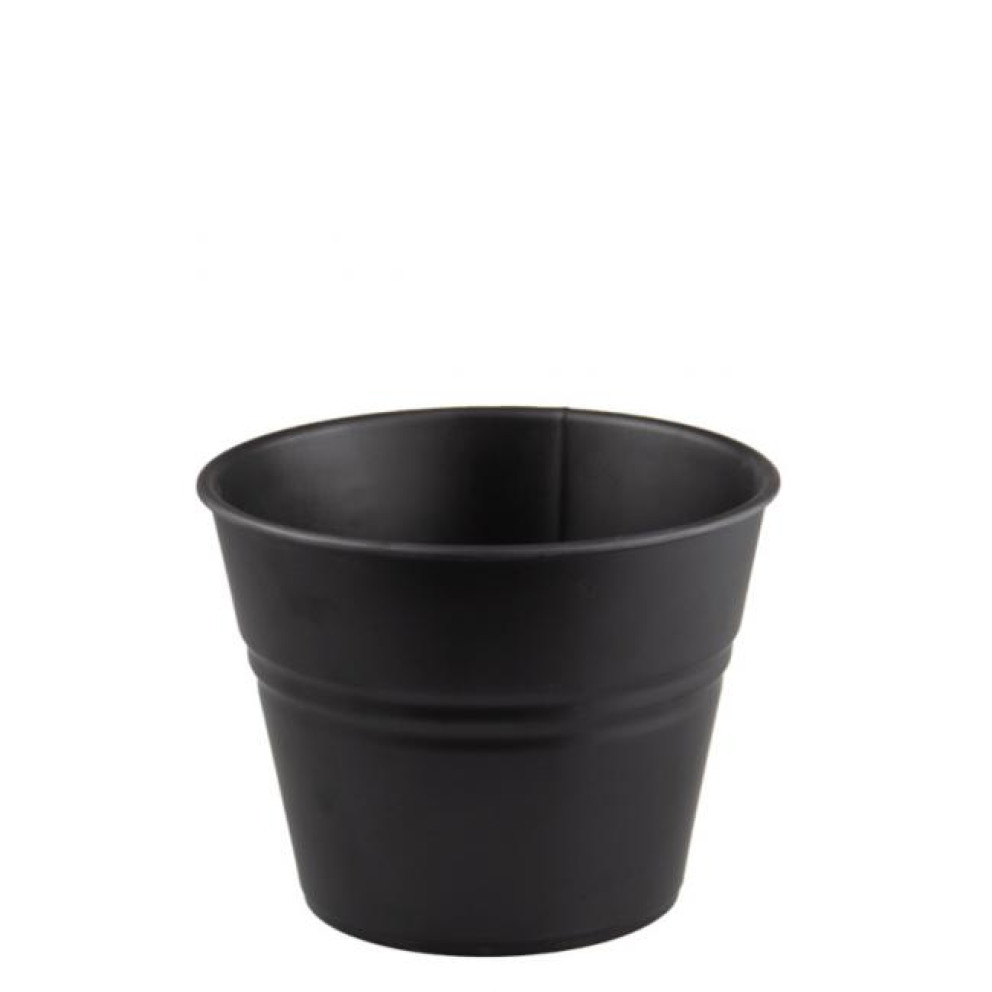 Меламинова кофичка за сервриране Ø15xh11cm 1.1L ЧЕРНА