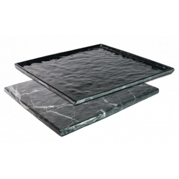 Платo MARBLE BLACK 1/2-32.5x26.5xh1cm
