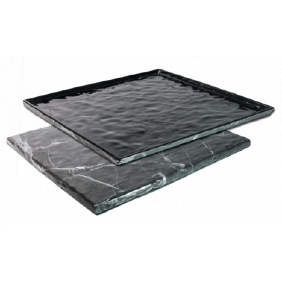 Платo MARBLE BLACK 1/2-32.5x26.5xh1cm