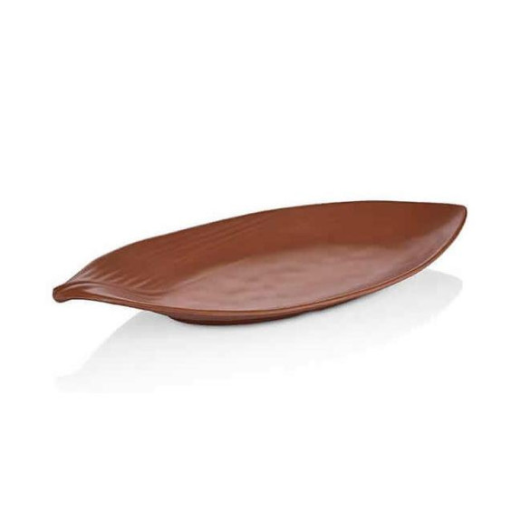 TERRA-Плато LEAF 15.5x36.5xh4.6cm КАПУЧИНО