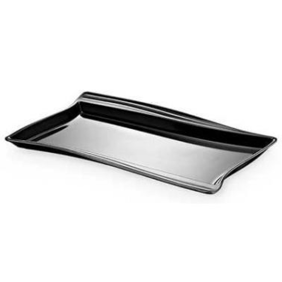 Плато правоъгълно RIVA ЧЕРНО 32.5x53xh3.5cm
