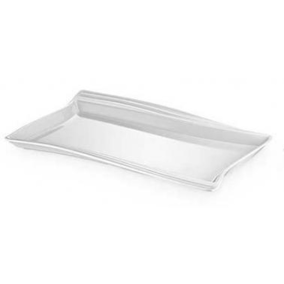 Плато правоъгълно RIVA БЯЛО 32.5x53xh3.5cm
