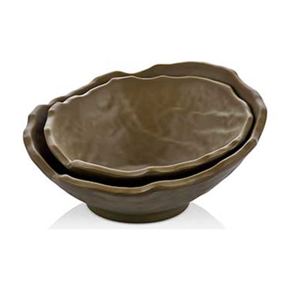 TERRA - Купа 720ml 22.5x23.2xh9.5cm ТЪМНО ЗЕЛЕНО