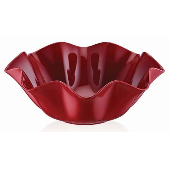 Купа цвете меламин Ø35xh12.5cm 4.1L ROSA ЧЕРВЕНО