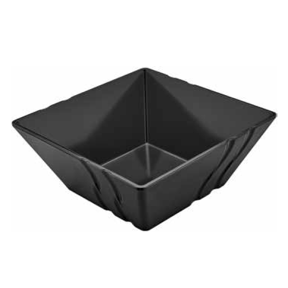 Купа квадрат LUXOR ЧЕРНА 30x30xh12.5cm 6.4L