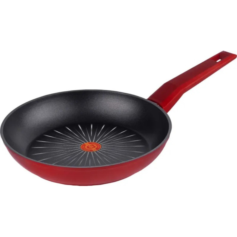 Тиган WOK - незалепващо покритие - 28см - Brio Red Passion - индукция