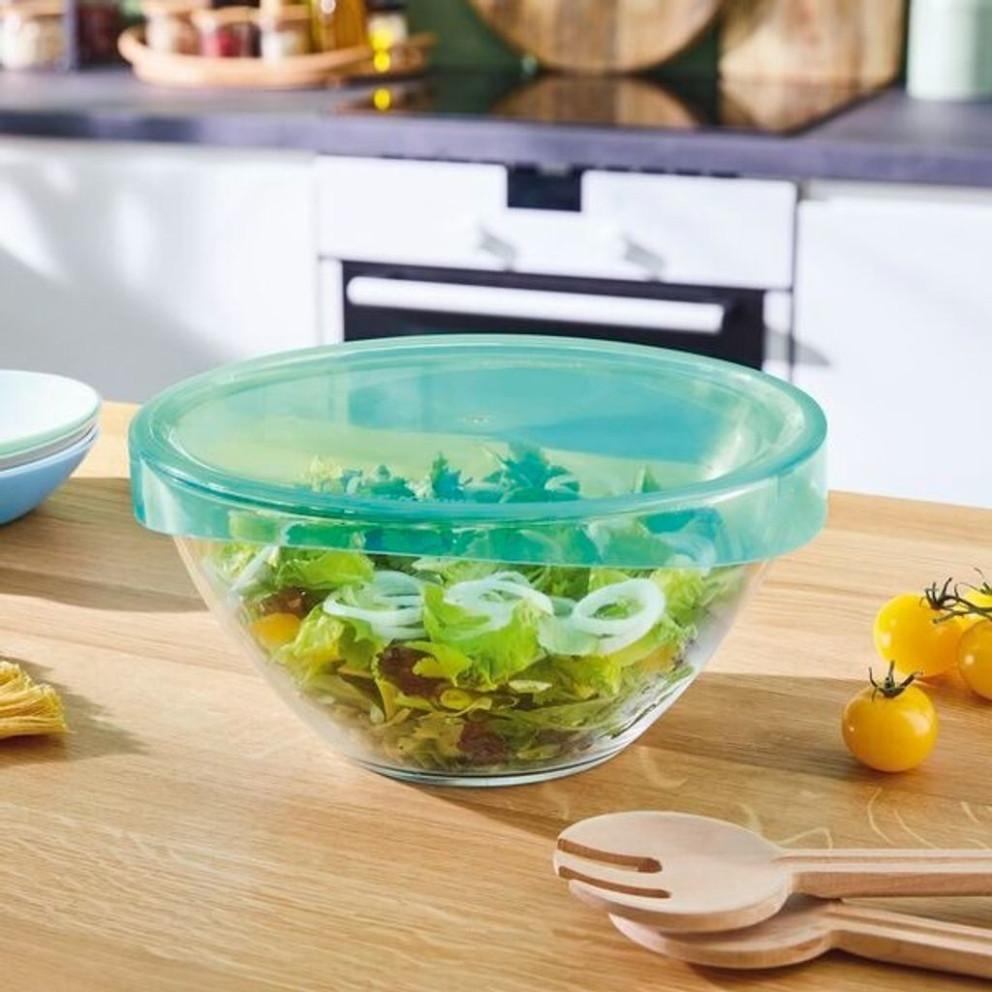 Стъклена купа с капак Luminarc Keep N Bowl 28см - 1 брой