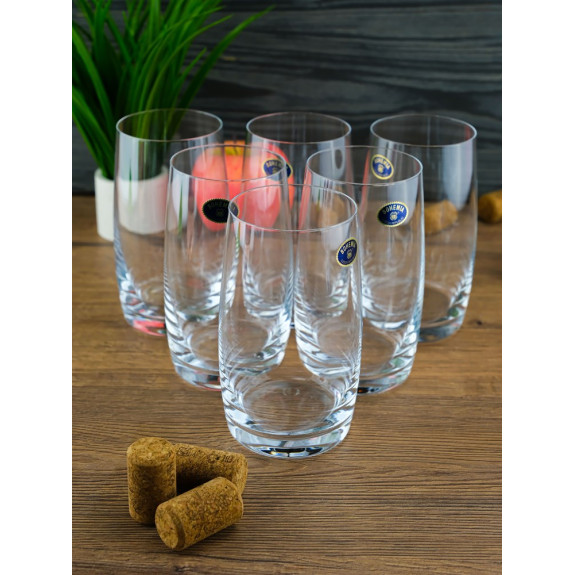 чаши за вода Bohemia Pavo 380ml - 6 броя