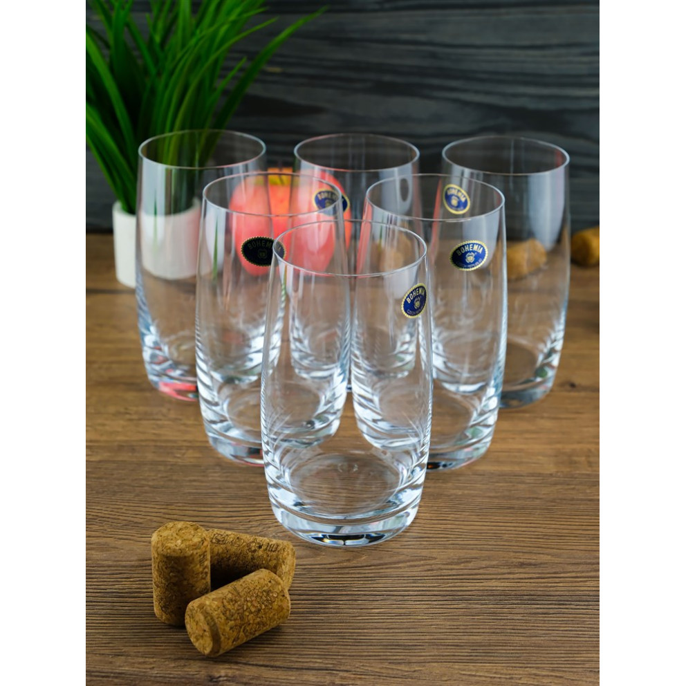 чаши за вода Bohemia Pavo 380ml - 6 броя