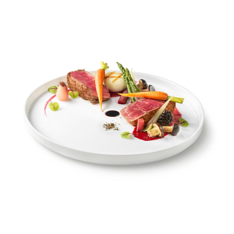 Чиния с борд 27см - 1 брой - Bormioli Rocco Grangusto