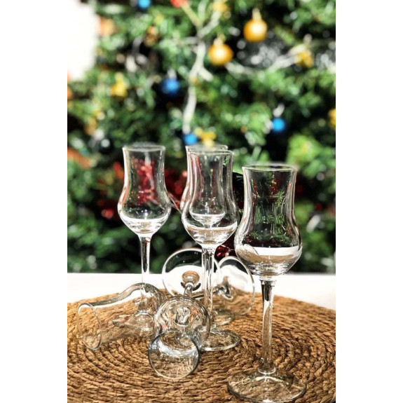 Чаши за ракия Grappa 95ml - 6 броя