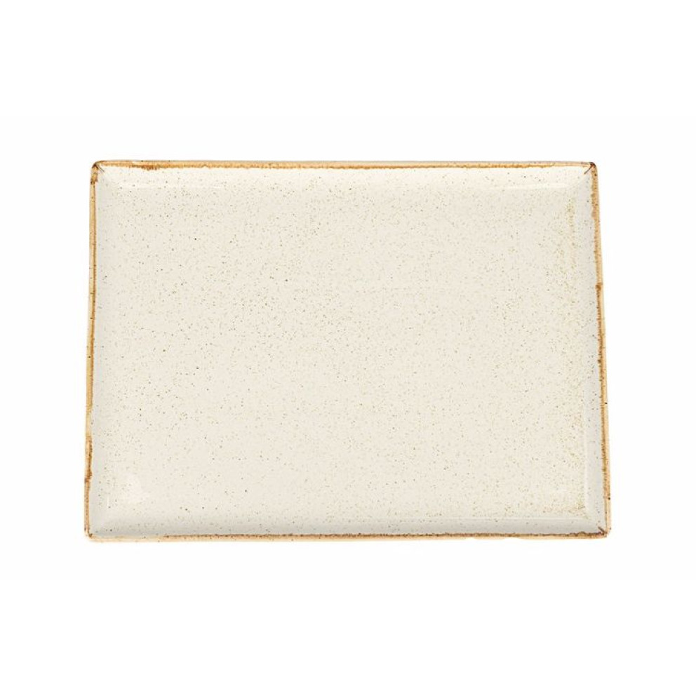 Плато 35см х 25см - бежово - Porland Seasons Beige - 1 брой