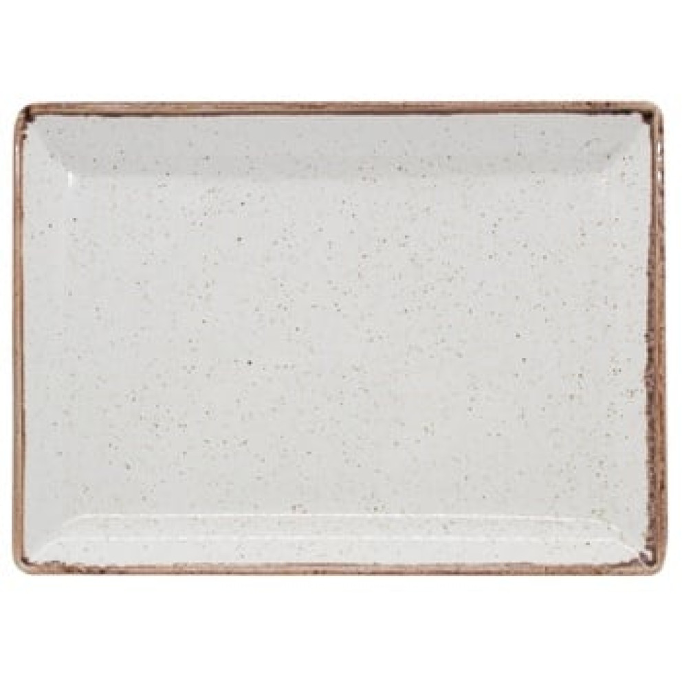 Плато 18см х 13см - бежово - Porland Seasons Beige - 1 брой
