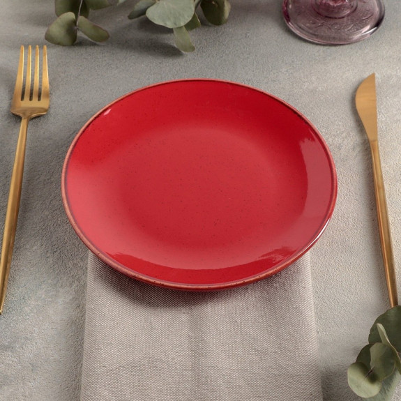 Чиния 28см - червена - Porland Seasons Red - 1 брой