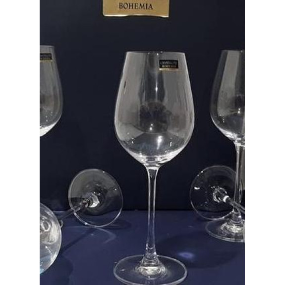 Чаши за вино Bohemia Columba 400ml - 6 броя