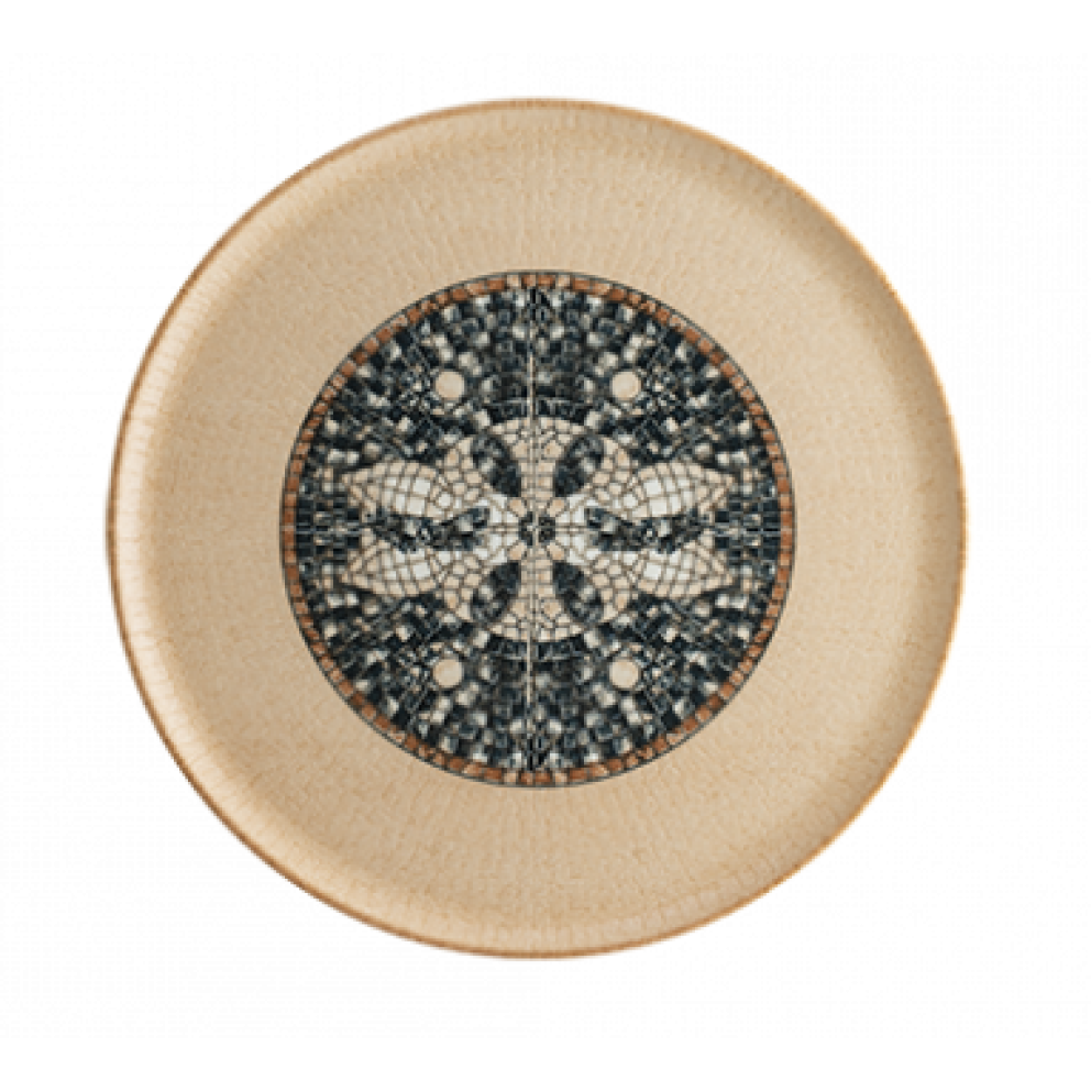 Чиния 27см - 1 брой - Bonna Mesopotamia Mosaic Wood