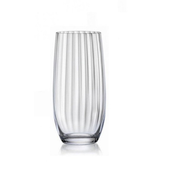 чаши за вода Crystalex Waterfall 350ml - 6 броя