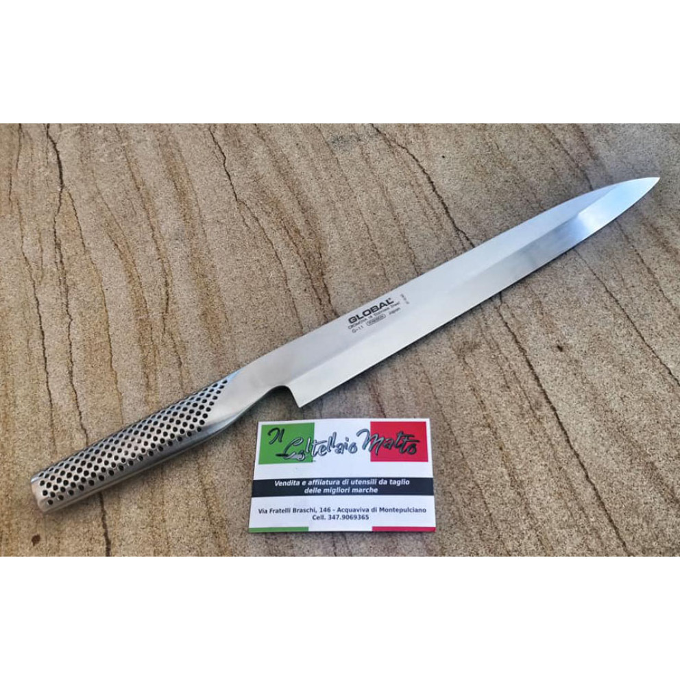 Нож YANAGI 25см G-11 Global Japan