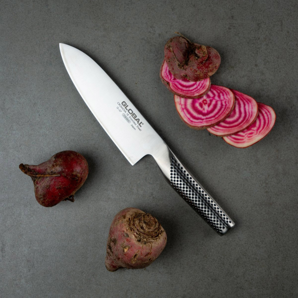 Нож Santoku 16см универсален Global G-57 Japan