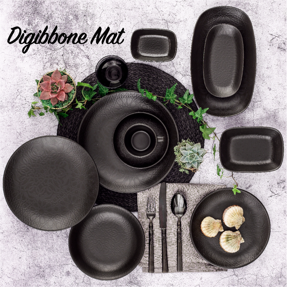 Чиния 21см - 1 брой - Gural Blackmatt