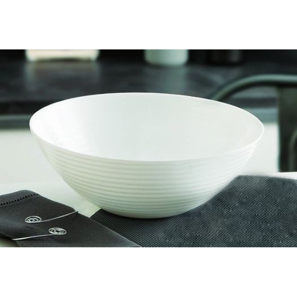 Купа за салата Luminarc Harena 27см бяла - 1 брой