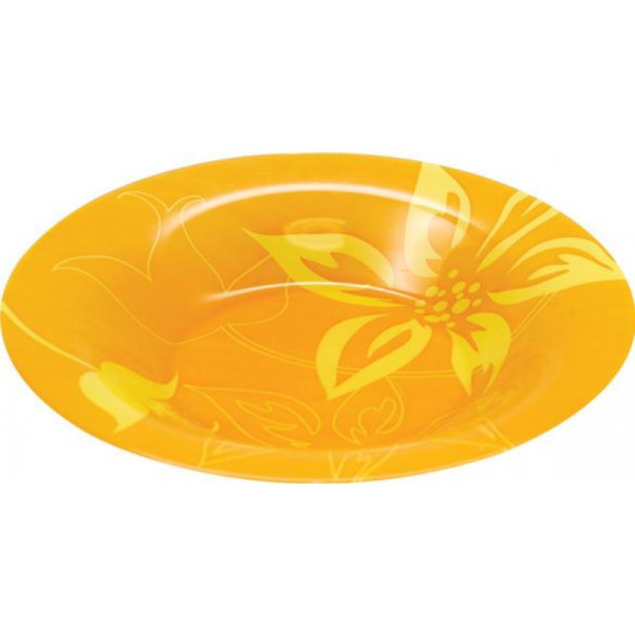 Дълбока чиния 21,5см - Luminarc Lily Flower - 6 броя