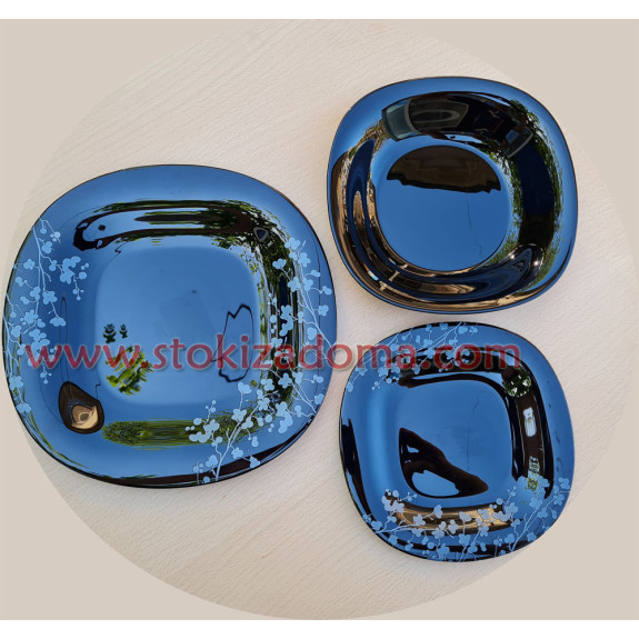 Сервиз Luminarc Ombrelle Noir микс - 18 части