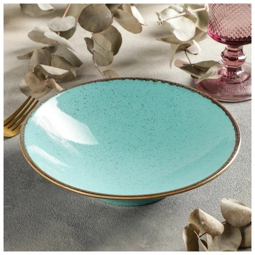 Купа за салата 20см - тюркоаз - Porland Seasons Turquoise - 1 брой