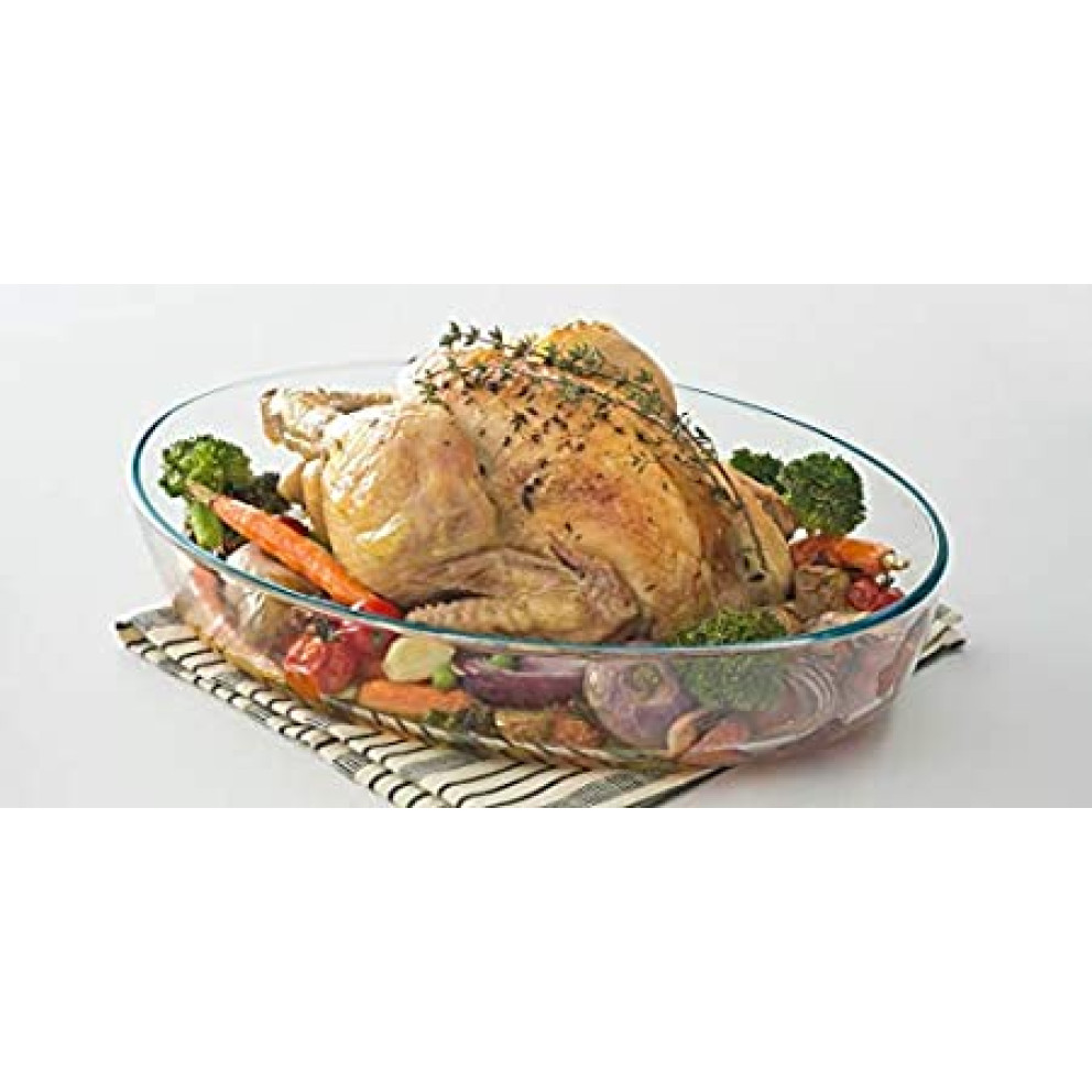 Стъклена тава овал Pyrex Essentials 4л - 40см х 27см - 1 брой