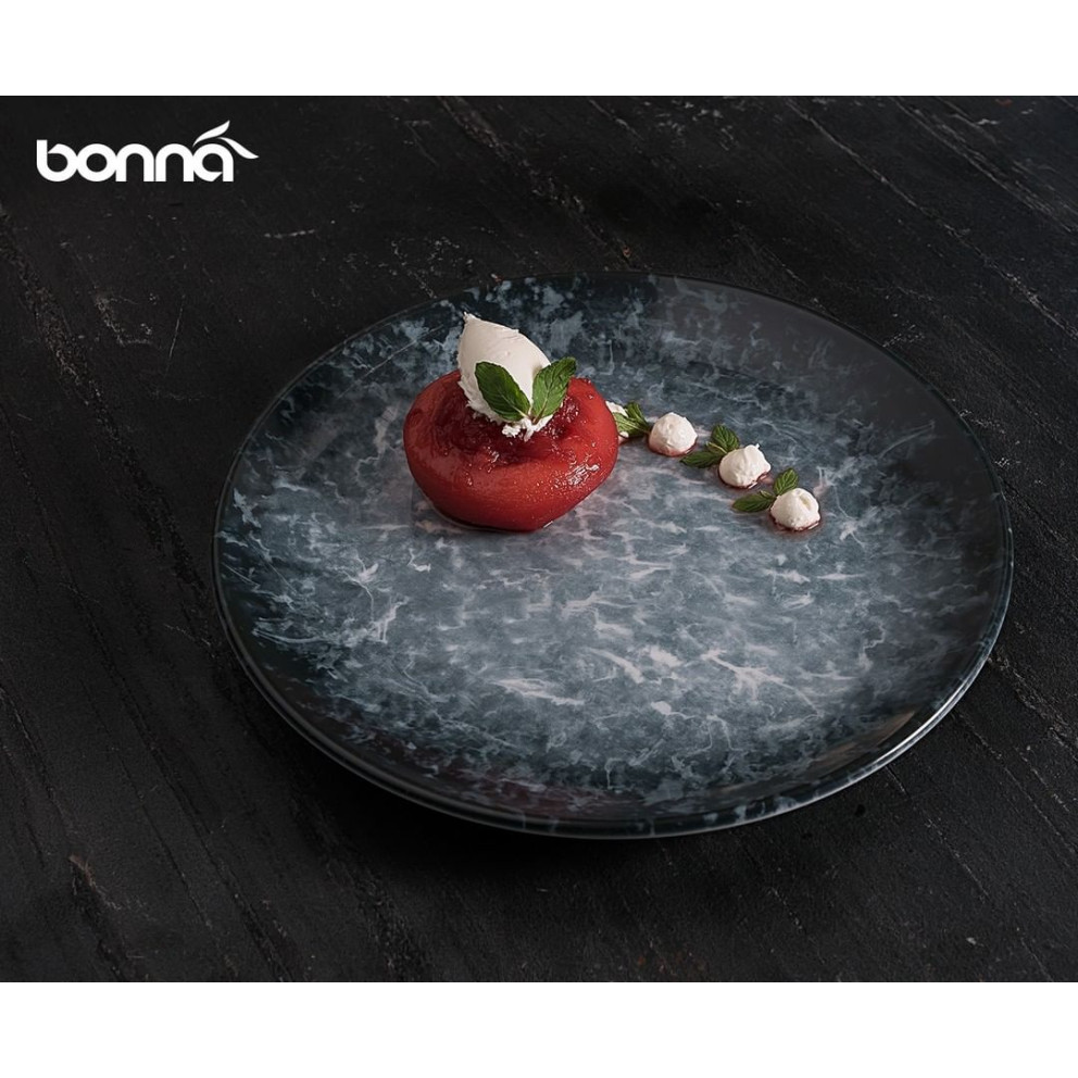 Чиния 19см - 1 брой - Bonna Sepia