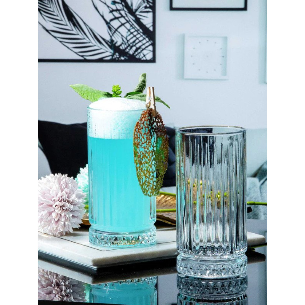 Чаши за вода и коктейл Elysia 365ml - 4 броя
