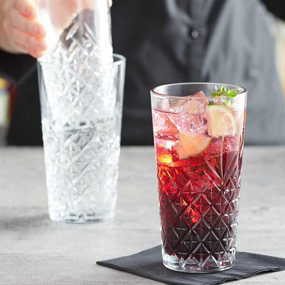 Чаши за вода и коктейл Timeless Stackable 470ml - 4 броя