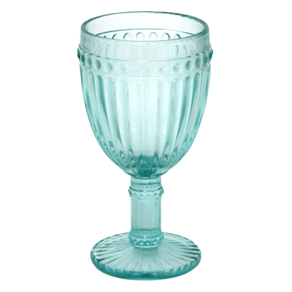 Чаша за вино и коктейл 350ml Vintage тюркоаз - 6 броя