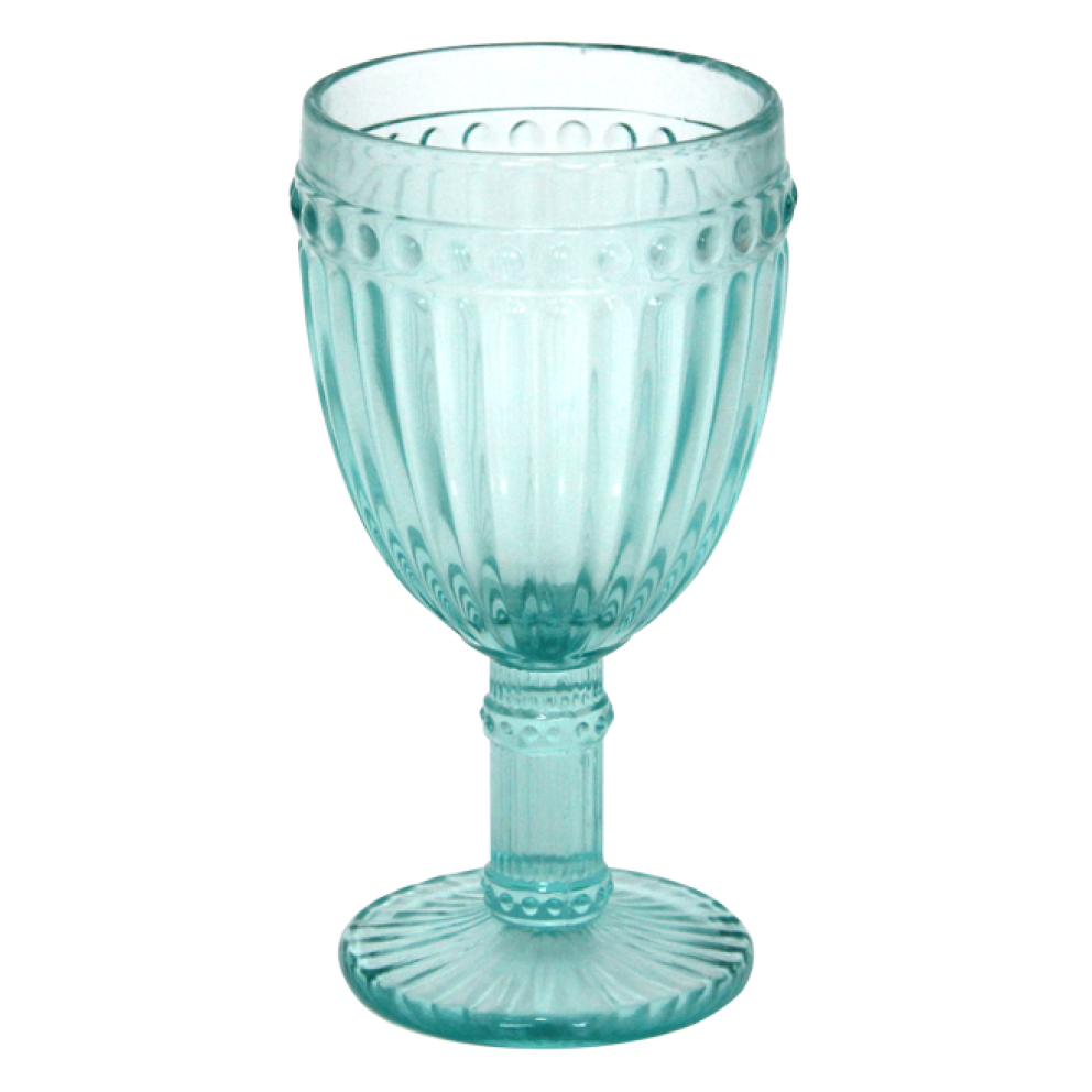Чаша за вино и коктейл 250ml Vintage тюркоаз - 6 броя